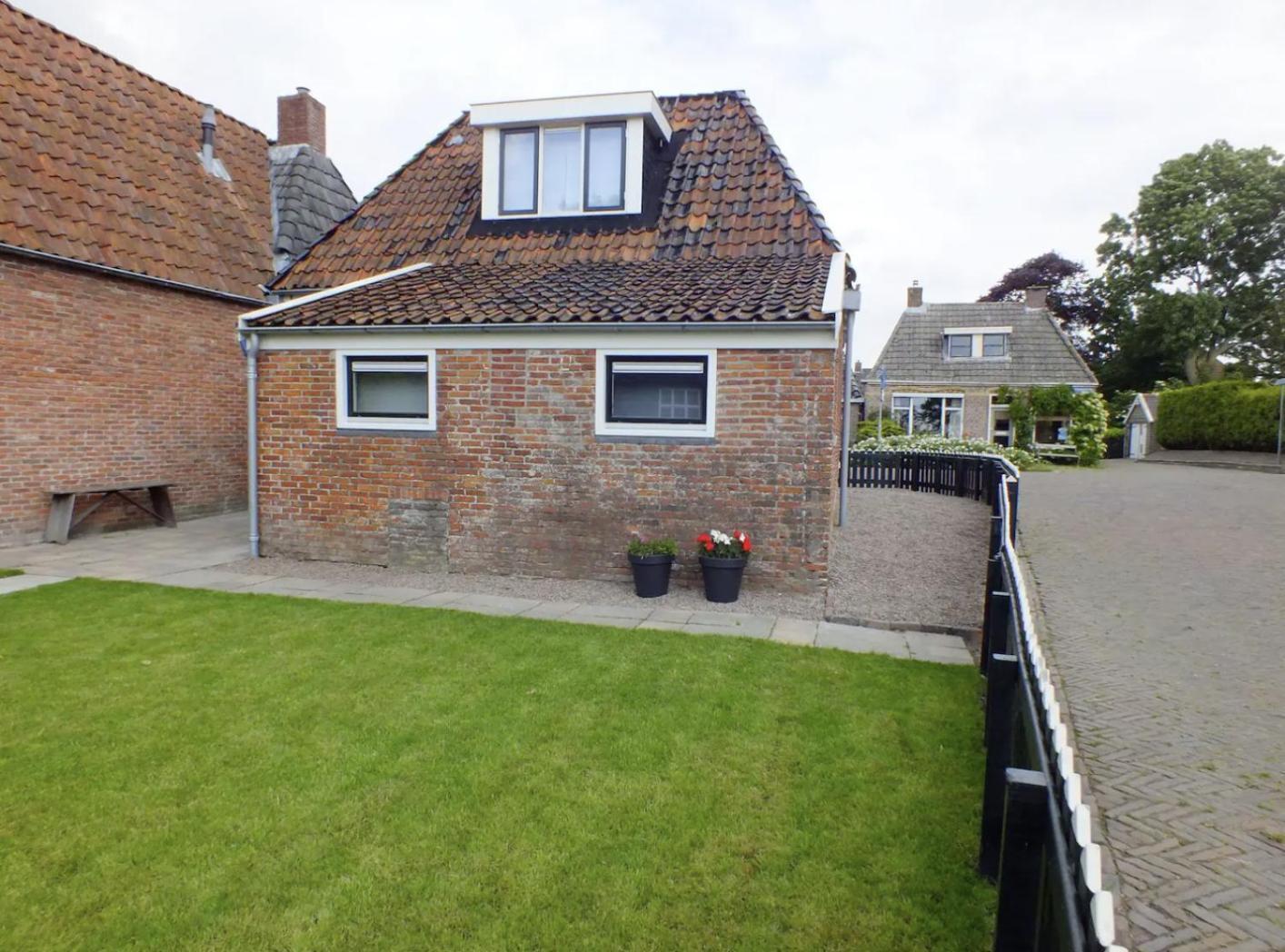 Gezellig En Knus Huisje Vlakbij Het Wad Holwerd Exterior foto